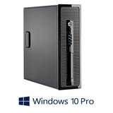 Calculatoare HP ProDesk 400 G1 SFF, Quad Core i5-4590S, Win 10 Pro